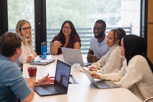 Colleagues in a meeting