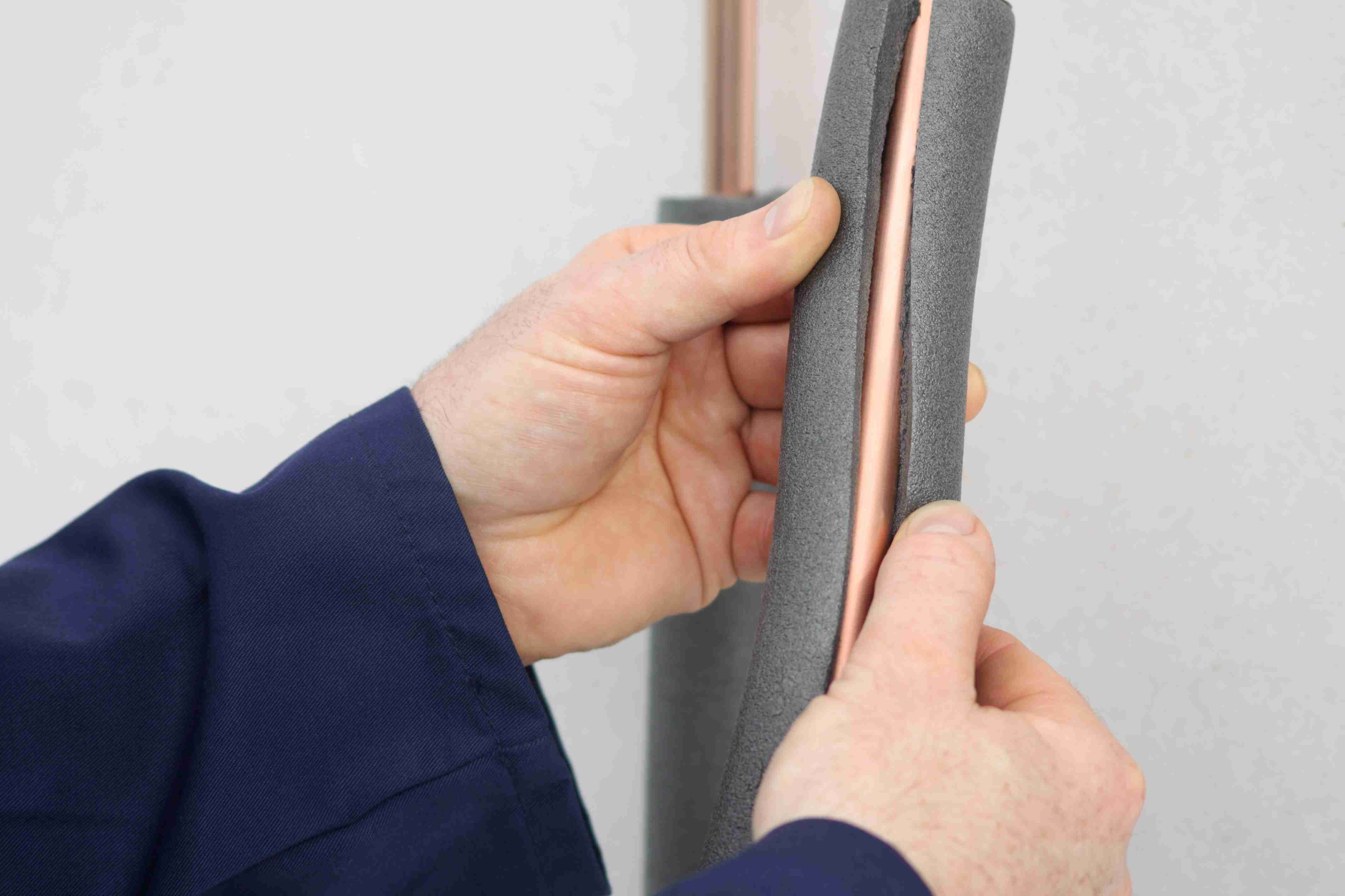 insulating pipes